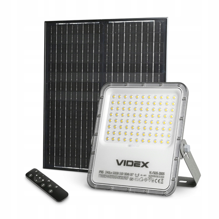 Naświetlacz LED Halogen Solarny 3740Lm Akumulator Panel Słoneczny VL-FSO5-3005
