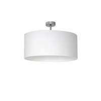 Milagro - Lampa podsufitowa CASINO WHITE/CHROME 1xE27