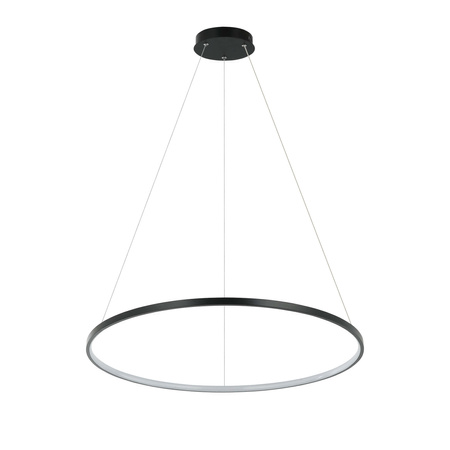 Lampa wisząca Ring średni CCT 1xLED czarny LP-909/1P M BK CCT