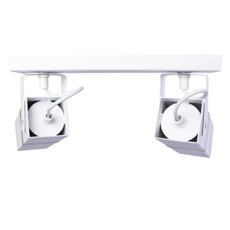 Milagro - Lampa sufitowa VIDAR WHITE 2xGU10