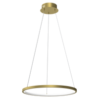 Milagro - Lampa wisząca ROTONDA GOLD 27W LED