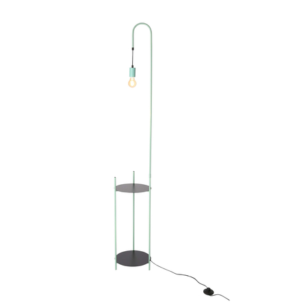WALK LAMPA PODŁOGOWA CZARNY+ZIELONY 1X40W E27