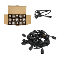 Girlanda BAJA LED SET 15x1W 15m E27 Kobi Design