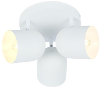 Candellux - Azuro Lampa Sufitowa Plafon 3X40W E27 Biały