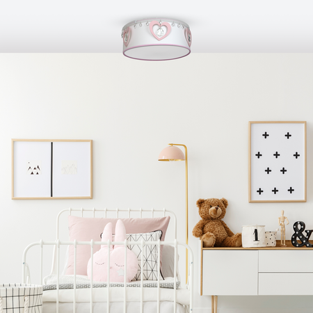 Milagro - Lampa sufitowa HEART 2xE27