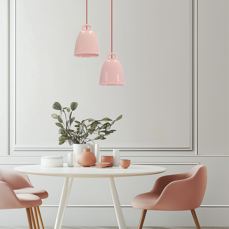 LAMPA WISZĄCA SEWILLA S 1 RÓŻOWY