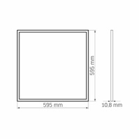 LED Panel 60x60 VIDEX-PANEL-LED-40W-P404W-NW