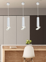 LAMPA WISZĄCA TUBA 1X50W GU10 6/30 BIAŁ