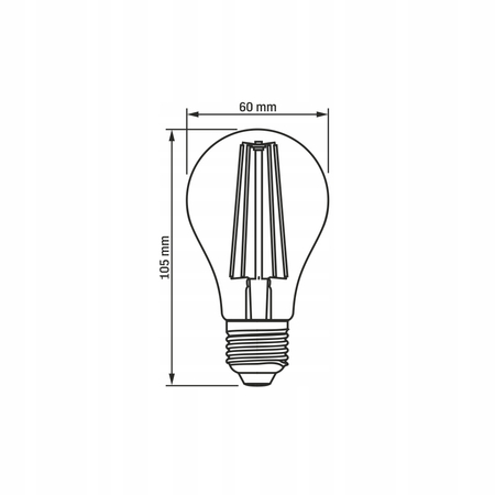 Żarówka LED Filament 10W 1200lm 4000K E27
