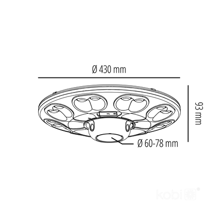 Oprawa parkowa Solar LED LUVIA 15W 4000K IP54 LED2B