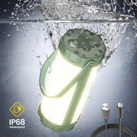 Lampa LED Kempingowa Akumulator Ładowanie USB C Wodoodporna IP68 1200 Lumen