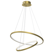 Milagro - Lampa wisząca ROTONDA GOLD 51W LED