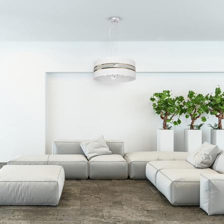 Milagro - Lampa Wisząca ULTIMO WHITE 3xE27