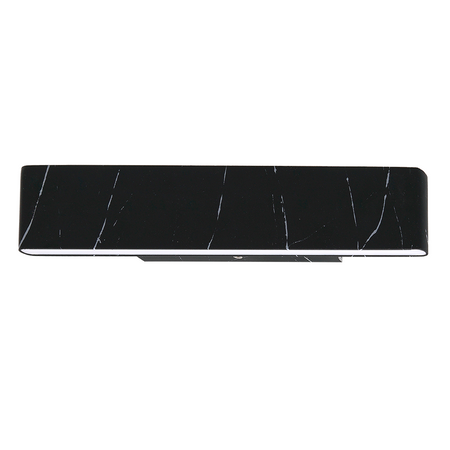 Milagro - Kinkiet PIERCE BLACK 12W LED