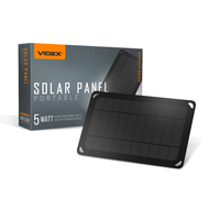 Przenośna ładowarka słoneczna panel solarny 5W USB 3w1 VSO-F505U
