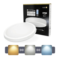 Plafon LED NAIROS G2 36W 3CCT IP65 biały Kobi Premium