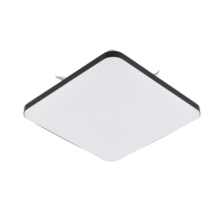 Plafon kwadratowy Babilon 33 cm czarny LED 4000K