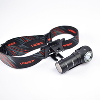 Latarka czołowa LED 10W przenośna 2w1 600lm IP68 VLF-A055H