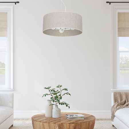 Milagro - Lampa sufitowa LINO BIEL / LEN 3xE27