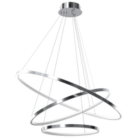 Milagro - Lampa wisząca ROTONDA CHROME 93W LED