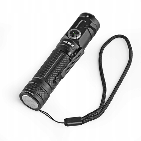 Latarka LED Videx 1000 Lumenów, Barwa 5000K, USB C, IP66, Wielofunkcyjna