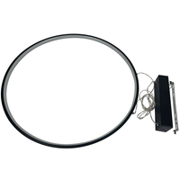 Lampa wisząca Mirror L czarna IP44 LED CCT