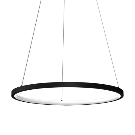 Milagro - Lampa wisząca ROTONDA BLACK 27W LED