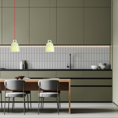 LAMPA WISZĄCA SEWILLA S 1 ZIELONY