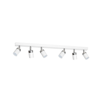 Milagro - Lampa sufitowa JOKER WHITE/CHROME 6xGU10