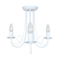 Lampa wisząca Perła biała 3xE14
