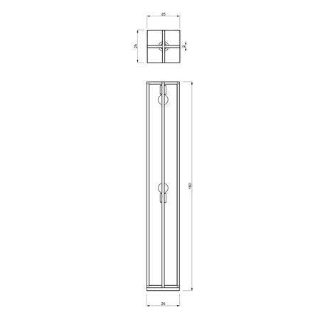 Milagro - Lampa podłogowa ARNOLD 2xE27
