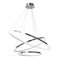 Milagro - Lampa wisząca ROTONDA CHROME 93W LED