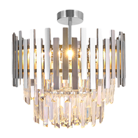 Milagro - Lampa sufitowa ASPEN CHROME 6xE14