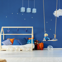 Milagro - Lampa wisząca RALLY BLUE 3xE27 60W