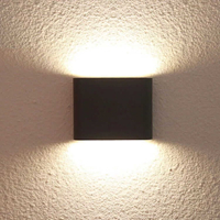 Kinkiet Sapri czarny LED 4000K