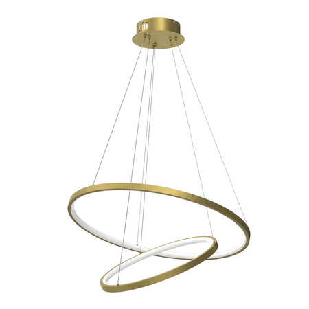 Milagro - Lampa wisząca ROTONDA GOLD 51W LED