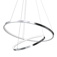 Milagro - Lampa wisząca ROTONDA CHROME 51W LED