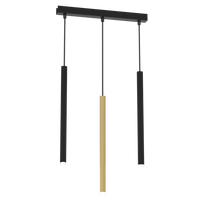 Milagro - Lampa wisząca MONZA BRASS 3xG9 max 8W LED