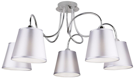 LUK LAMPA WISZĄCA 5X40W E14 CHROM
