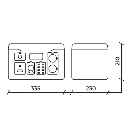 Bank energii LA-1000W Laitica