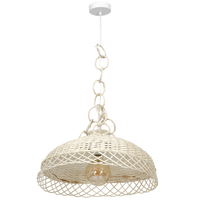 Milagro - Lampa wisząca VIMINI WHITE 1xE27