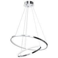 Milagro - Lampa wisząca ROTONDA CHROME 51W LED