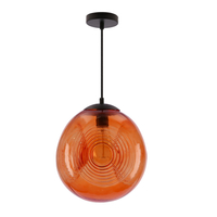 CLUB LAMPA WISZĄCA 28 1X60W E27 POMARAŃCZOWY