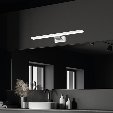 Kinkiet Shine 60cm 13,8W LED Biały / Chrom