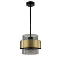 Lampa wisząca Miele dymna 1xE27