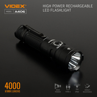 Latarka kompaktowa LED przenośna 20W 4000lm IP68 CREE VLF-A406