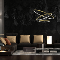 Milagro - Lampa wisząca ROTONDA GOLD 93W LED