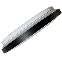 Plafon Babilon 38 cm czarny LED 4000K