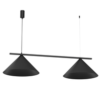 Milagro - Lampa wisząca CAPITAL CZARNY 2XGX53