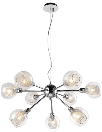 Candellux - Dixi Lampa Wisząca 9X40W E14 Chrom